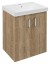 THEIA umyvadlová skříňka 56,4x70x44,2cm, 2xdvířka, dub alabama TH062-2222