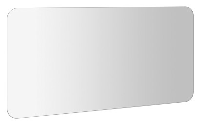 ISHAPE zrcadlo s broušenou hranou 100x50cm, zakulacené rohy, CU free AG510