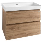 AI388 (61863) ALTAIR umyvadlová skříňka 76x60x37cm, dub emporio AI388