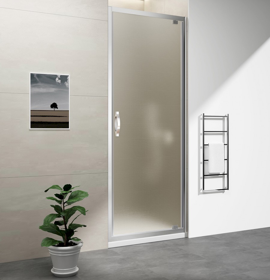 GS3899F (55883) SIGMA SIMPLY sprchové dveře otočné, 900mm, sklo Brick GS3899F