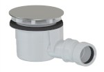 17911 (59132) Vaničkový sifon, průměr 90mm, DN40, krytka nerez lesk 17911