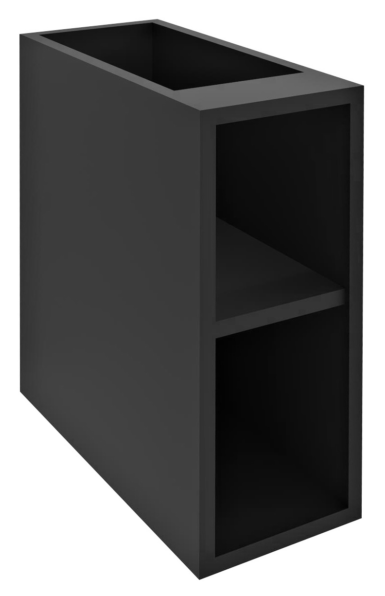 DT200-3434 (45202) ODETTA skříňka spodní policová 20x50x43,5cm, antracit matný DT200-3434