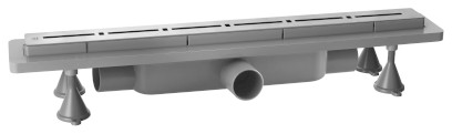 RENOVA ECO LINE podlahový žlab s nerezovým roštem, L-740, DN40 4943.904.8C