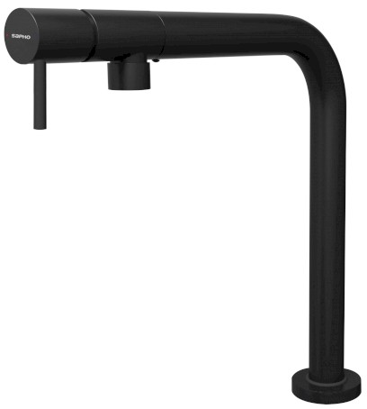 PRIS stojánková dřezová / umyvadlová baterie, černá PR3214B