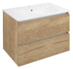 EZ701-2222 (60281) EZARA umyvadlová skříňka 69,8x52x46cm, dub alabama EZ701-2222