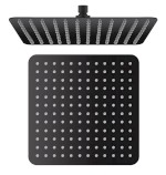 SLIM hlavová sprcha, 300x300mm, černá mat SL101
