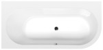 ASTRA L asymetrická vana 165x80x48cm, bílá 33611
