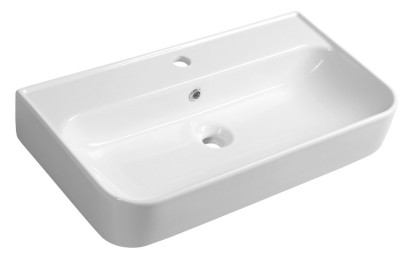 SISTEMA U keramické umyvadlo 70x38cm, bílá 10PL53070