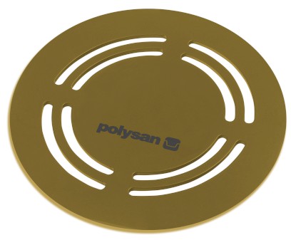 FLEXIA kruhová krytka sifonu, zlato mat 73218