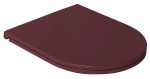 INFINITY WC sedátko, SLIM, Soft Close, Easy Take, maroon red 40KF0543I-S