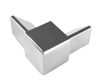 Rohová krytka přetokové lišty NDTL08