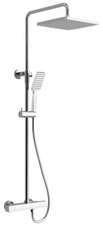 KJ139 (51616) Sprchový sloup s termostatickou baterií, chrom KJ139