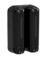 SHOWER MEDIUM dvojitý dávkovač tekutého mýdla, 2x250ml, černá A94803