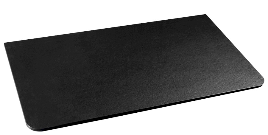 PRE100-3535 (58266) PREMIO deska kompozit 102x1,2x48,5cm, černá mat PRE100-3535