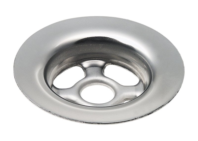 Náhradní mosazná odtoková mřížka k vanovým soupravám, chrom RI00751