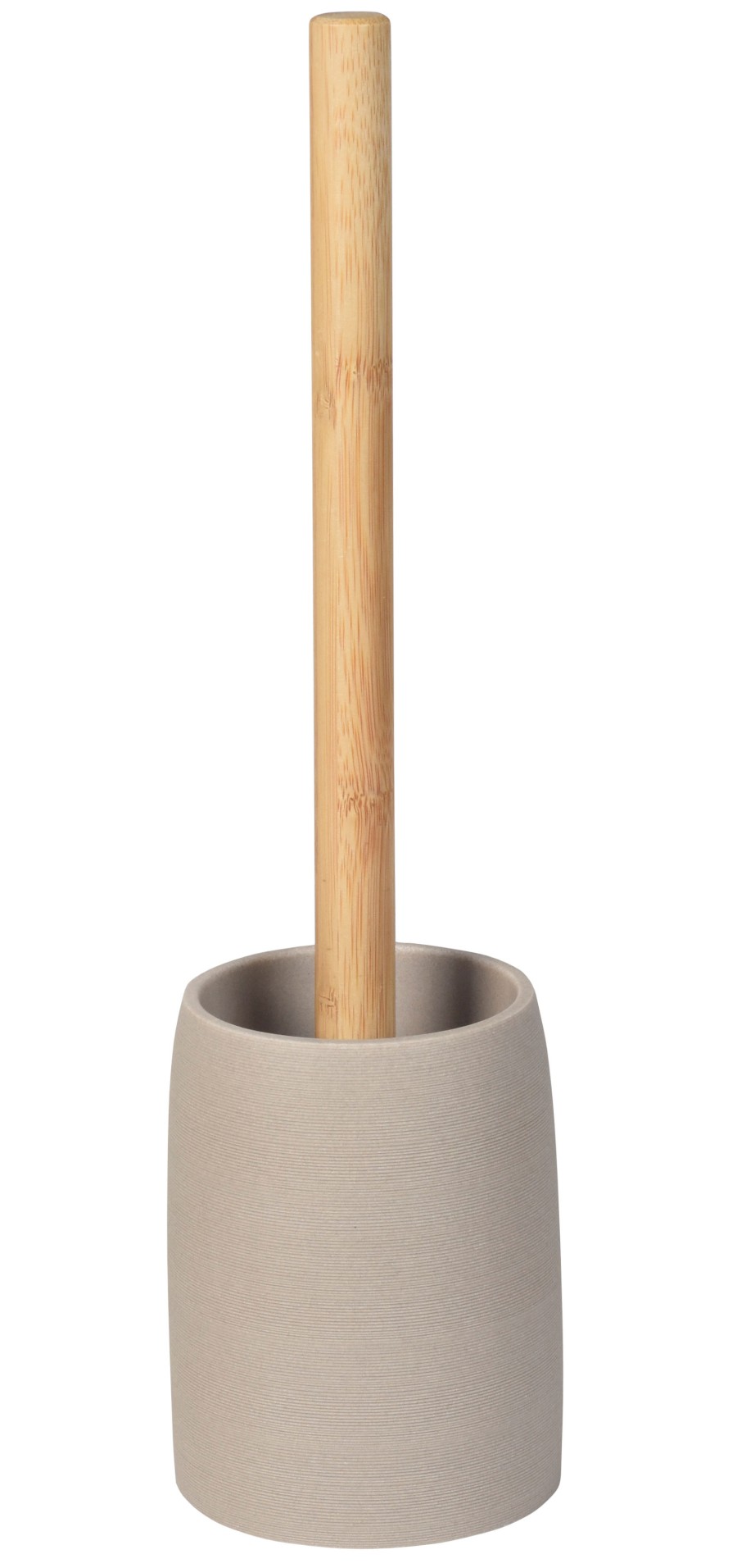 8578 (61819) RIKO WC štětka na postavení, béžová/bambus 8578