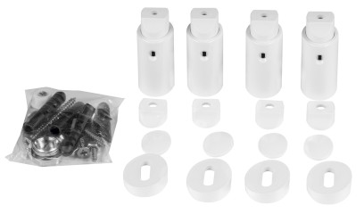 Montážní uchycení, sada, bílá NDILE