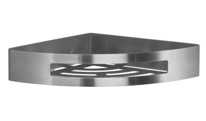 SMART rohová police do sprchy, 210x45x210mm, nerez mat 247938