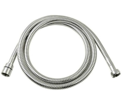 LUX kovová sprchová hadice, roztažitelná 150-180cm, chrom FSACC293
