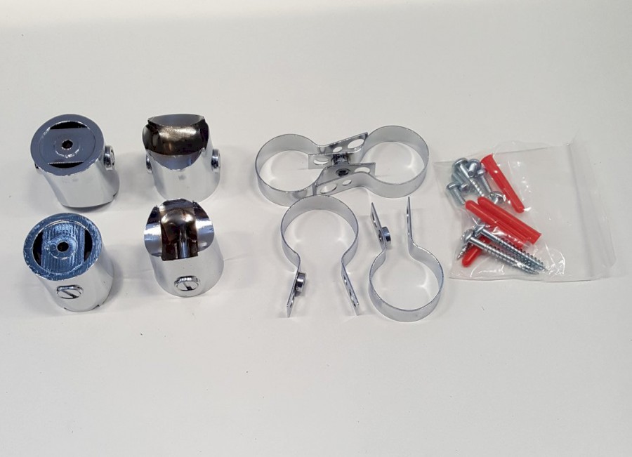 MANISA montážní uchycení, chrom NDIZ11