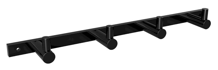 X-ROUND BLACK čtyřháček, černá mat XR204B