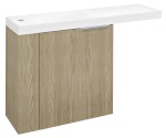 LATUS VI umyvadlová skříňka 50x50x22cm, levá, jilm bardini LT615-1313