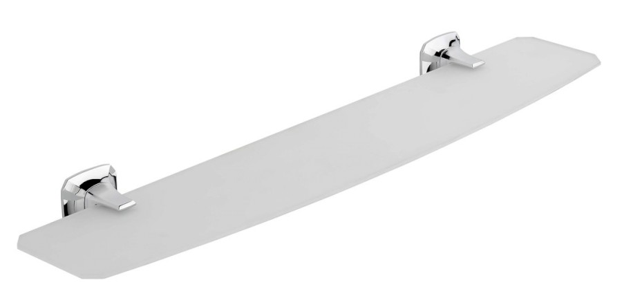 AIDA skleněná police 560 mm, chrom AI015