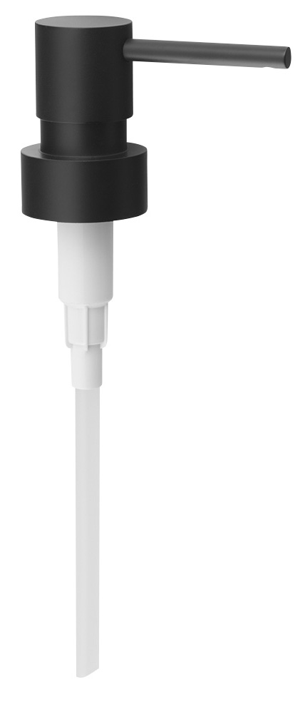 Pumpička k dávkovači mýdla, kovová, černá mat NDX100B