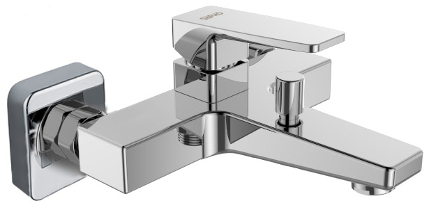 TI010 (55704) TURSI nástěnná vanová baterie, chrom TI010