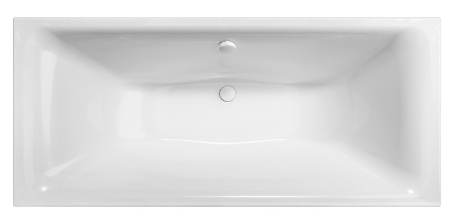 60611 (47913) KALDERA obdélníková vana 180x80x40cm, bílá 60611