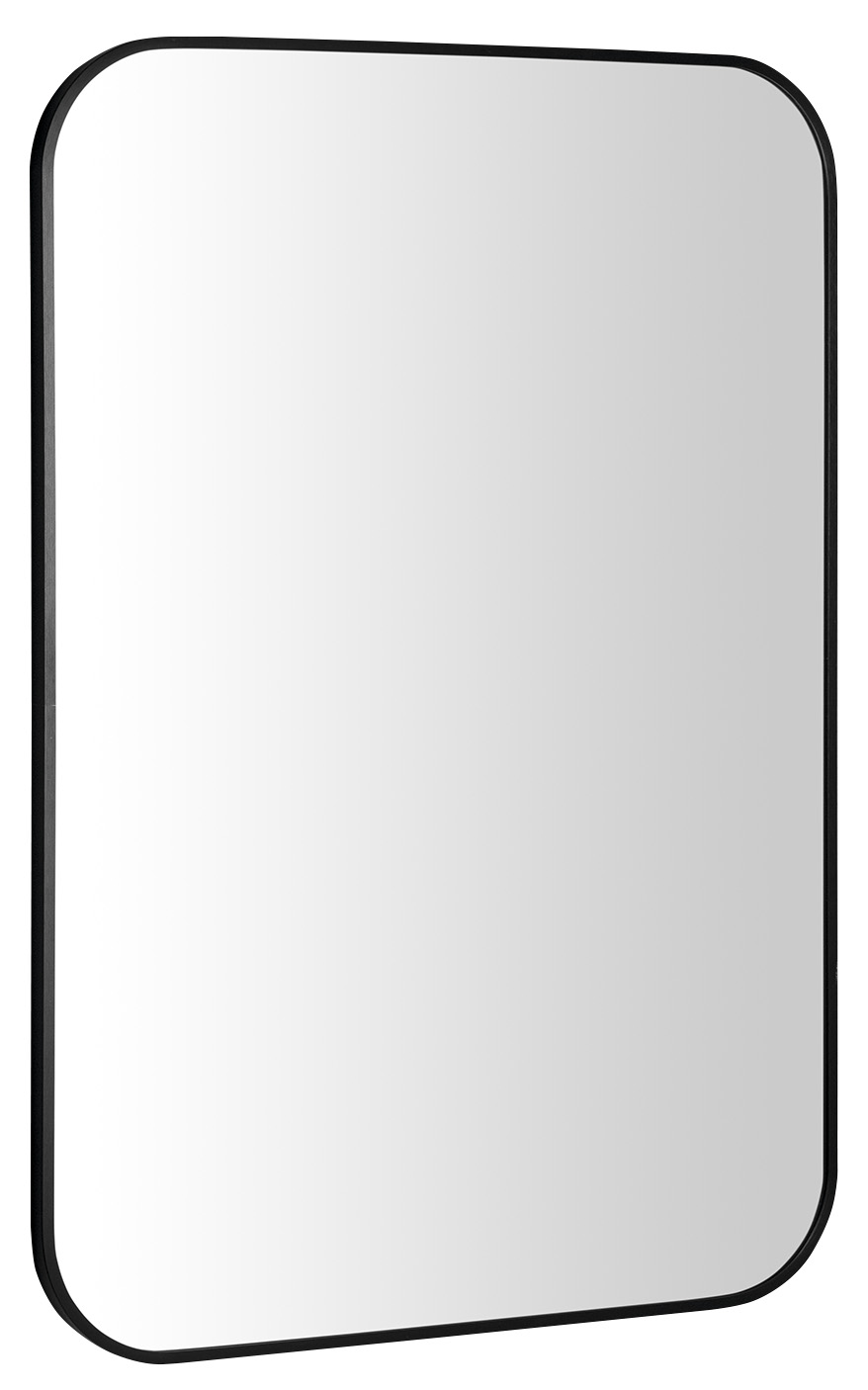 AWB0600 (55397) AROWANA zrcadlo v rámu 60x80cm, černá mat AWB0600