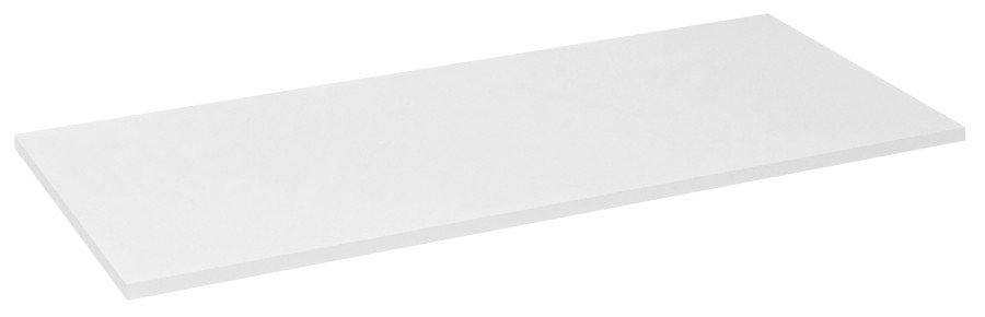 Deska DTDL 830x18x440mm, bílá lesk DT083-3030