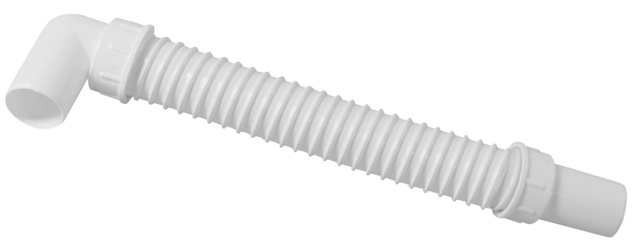 Odpadní flexi-zkracovatelné dopojení, L-100 cm, koleno 40/40 mm 71725