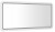 NYX zrcadlo s LED osvětlením 100x50cm NY100