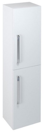 THEIA skříňka vysoká 35x138x30cm, 2x dvířka, levá/pravá, bílá TH350-3030
