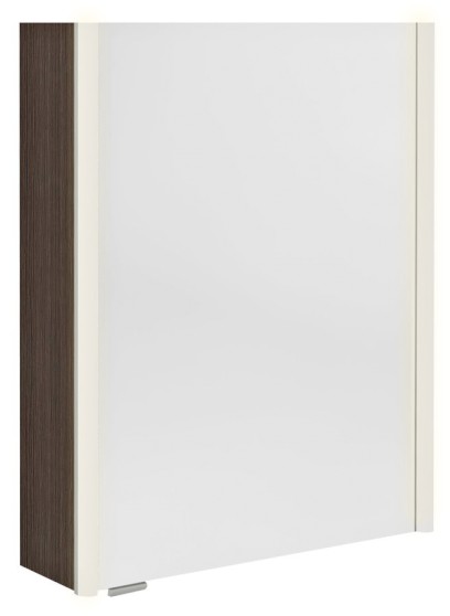 ALIX galerka s LED osvětlením 56x70x17,5cm, levá/pravá, borovice rustik AX156-0016