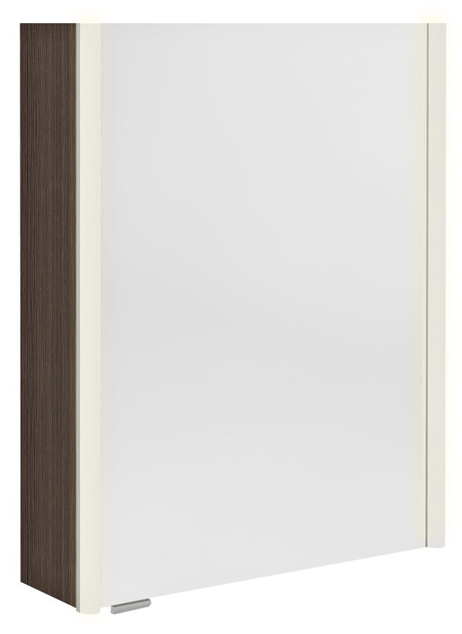 ALIX galerka s LED osvětlením 56x70x17,5cm, levá/pravá, borovice rustik AX156-0016