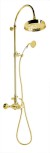 ANTEA sprchový sloup s termostatickou baterií, zlato SET045