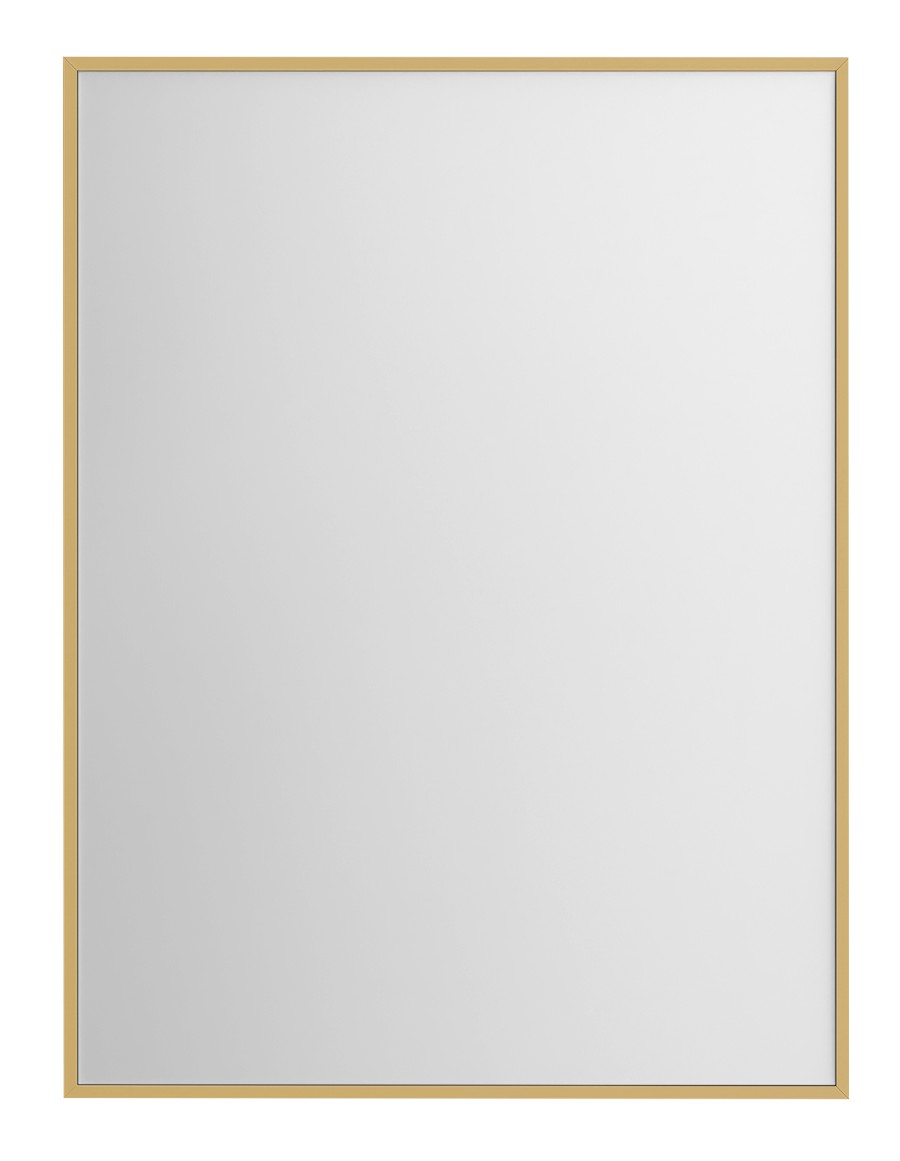 NT860G (62185) NOTION SLIM zrcadlo v rámu 60x80cm, zlato mat NT860G