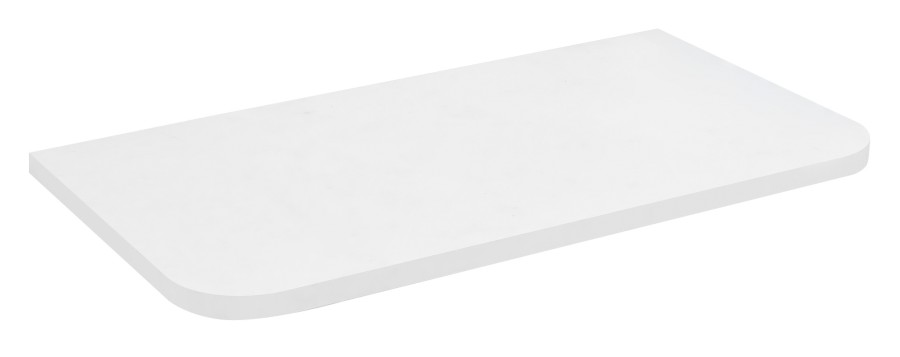 ZORBA deska Rockstone 41x22,5cm, bílá mat LT113-0101