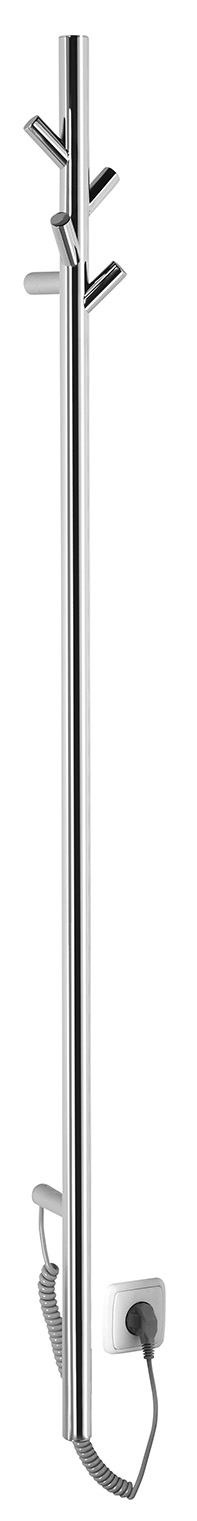 ER175V (47830) PASADOR elektrický sušák ručníků, kulatý, 150x1500 mm, 30 W, nerez lesk ER175V