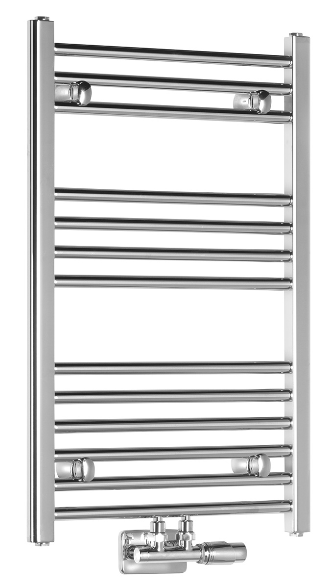 LLS301 (51656) ALYA otopné těleso rovné 500x803mm, středové připojení, chrom LLS301