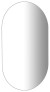 VORA oválné zrcadlo s broušenou hranou 50x85cm, CU free 22504