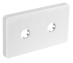 QS515W (60484) Q-START krycí rozeta pro středové připojení, bílá QS515W