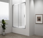 MD1116 (38604) DEEP sprchové dveře 1100x1650mm, čiré sklo MD1116