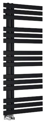 SILVANA otopné těleso 500x1236mm, černá mat IR154B