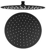 MS573B (40679) SLIM hlavová sprcha, průměr 300mm, černá mat MS573B