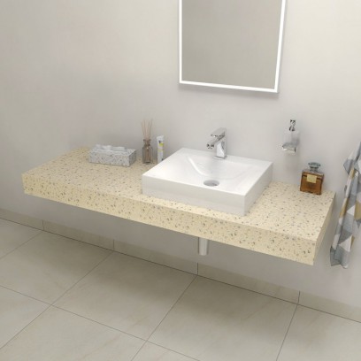 TAILOR rockstone deska 140x50 cm, provedení límce C TR140C