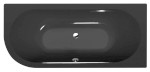 VIVA R asymetrická vana 175x80x47cm, šedá 78119.30
