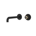 UT018B-1 (57382) ULTRAMIX tělo podomítkové dvouprvkové umyvadlové baterie, hubice 20cm, černá mat UT018B-1